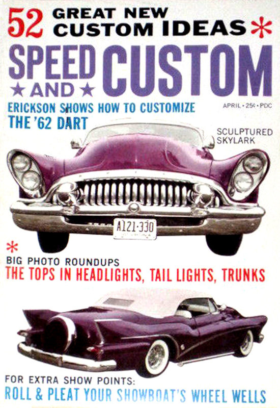 Speed and Custom Apr April 1962 