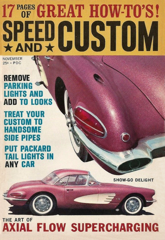 Speed and Custom Nov November 1962 