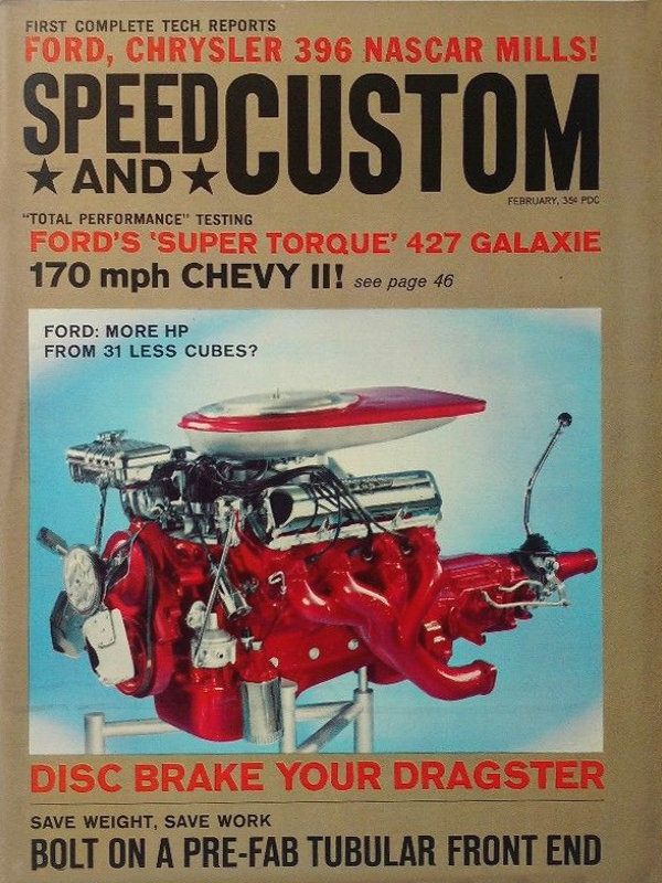 Speed and Custom Feb February 1964 