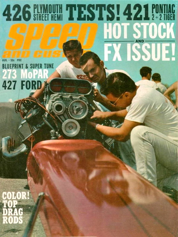 Speed and Custom Aug August 1966 