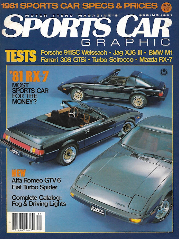 Sports Car Graphic Spring 1981