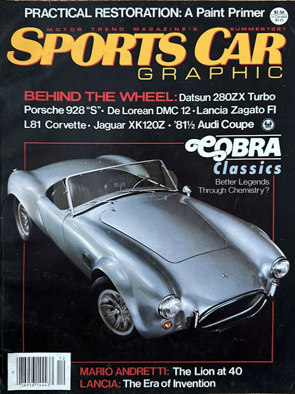 Sports Car Graphic Summer 1981
