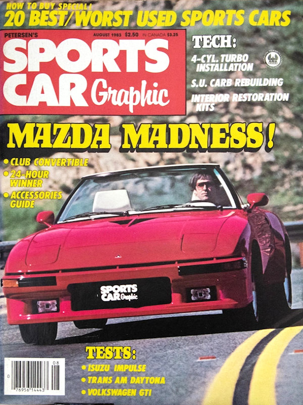 Sports Car Graphic Aug August 1983