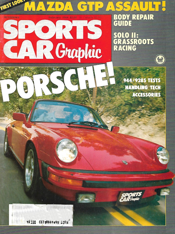 Sports Car Graphic Feb February 1984