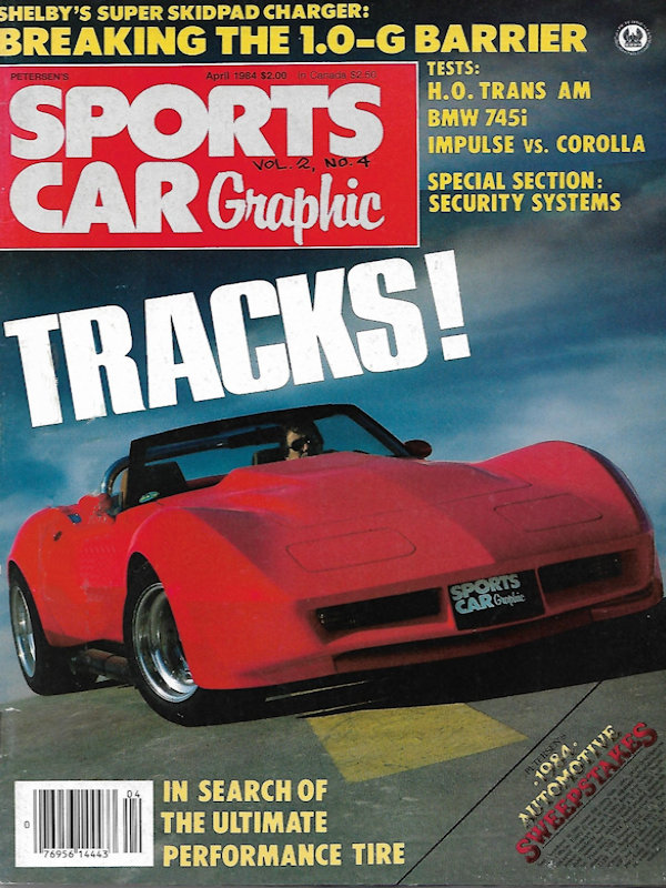 Sports Car Graphic Apr April 1984