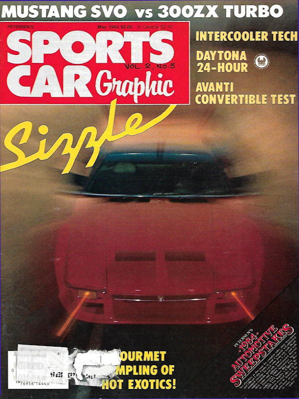 Sports Car Graphic May 1984