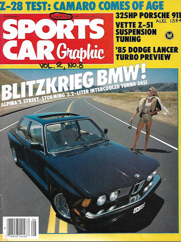 Sports Car Graphic Aug August 1984