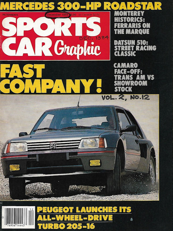 Sports Car Graphic Dec December 1984
