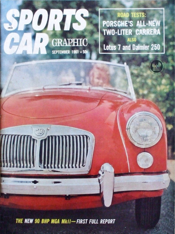 Sports Car Graphic Sept September 1961