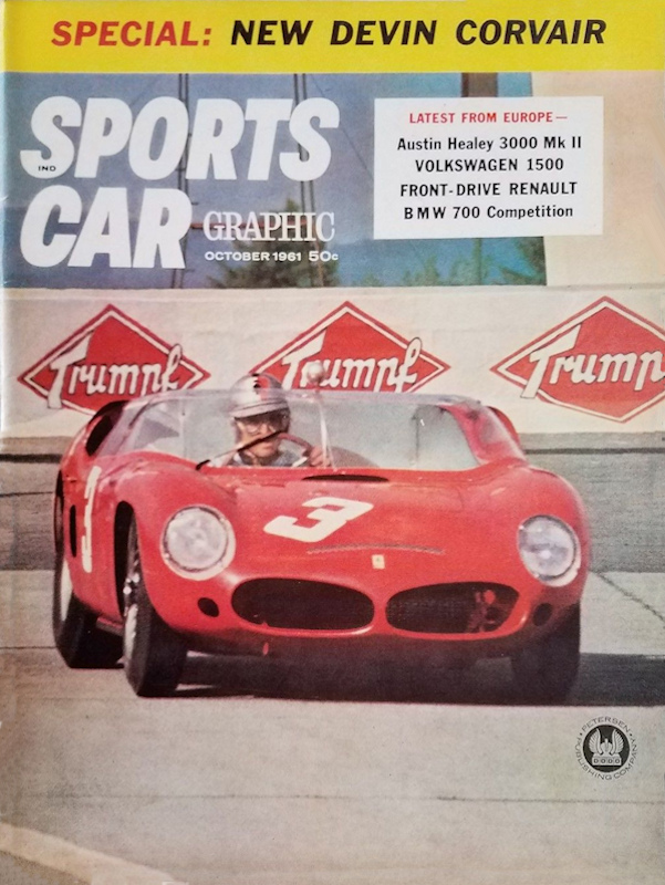 Sports Car Graphic Oct October 1961 