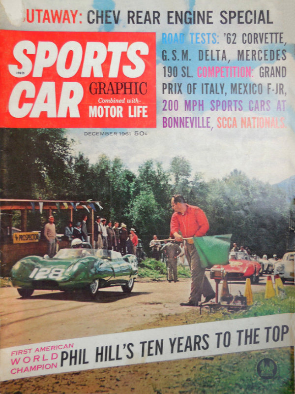 Sports Car Graphic Dec December 1961 