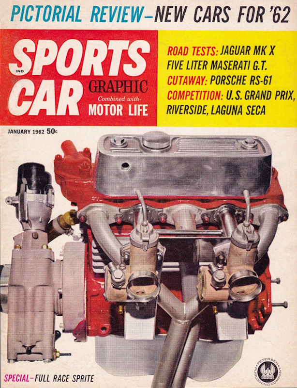 Sports Car Graphic Jan January 1962 