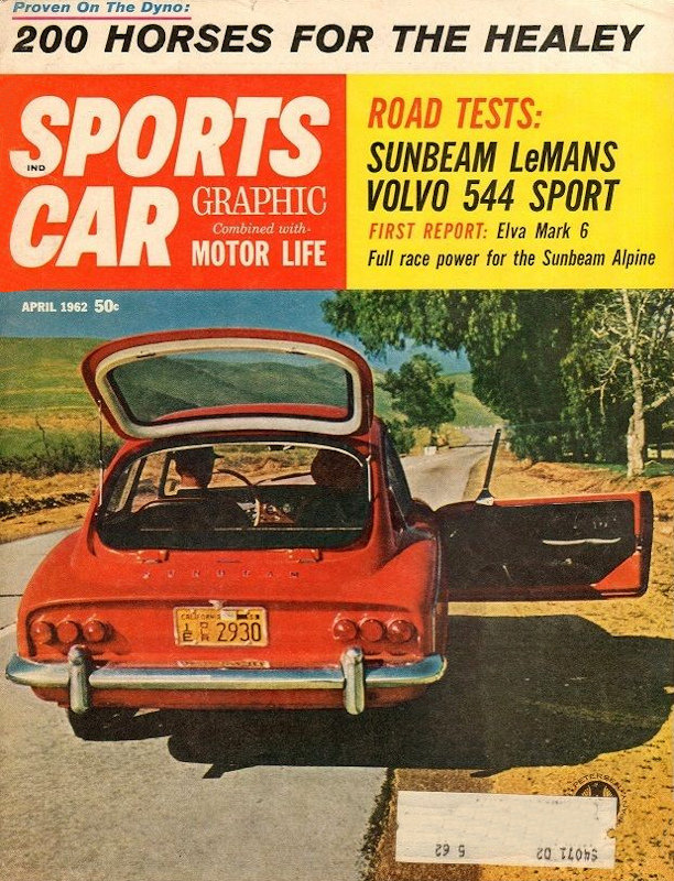 Sports Car Graphic Apr April 1962 