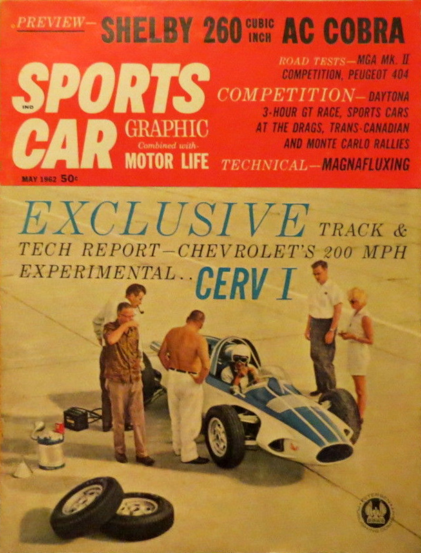 Sports Car Graphic May 1962 