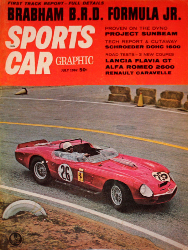 Sports Car Graphic July 1962 