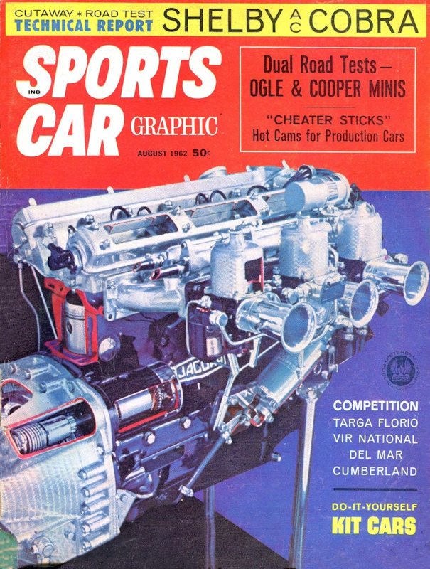 Sports Car Graphic Aug August 1962 