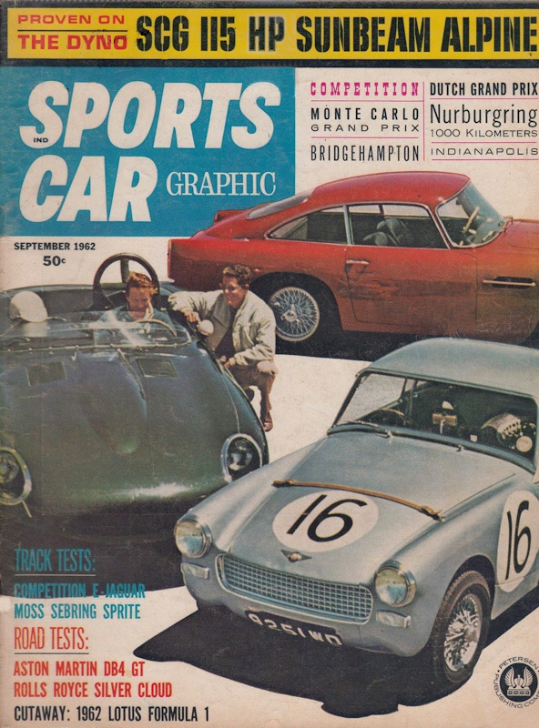 Sports Car Graphic Sept September 1962