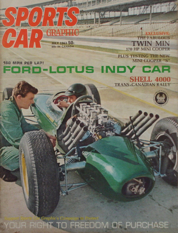 Sports Car Graphic July 1963 