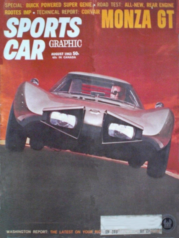 Sports Car Graphic Aug August 1963 