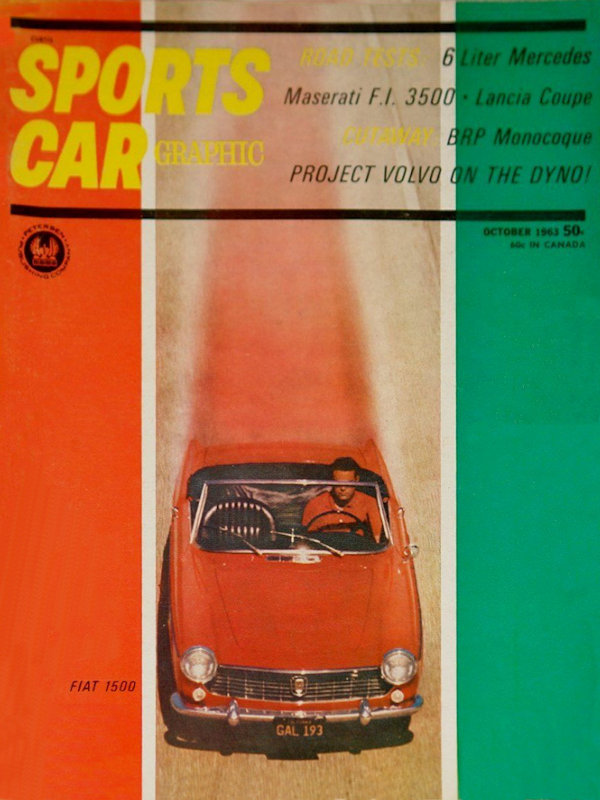 Sports Car Graphic Oct October 1963