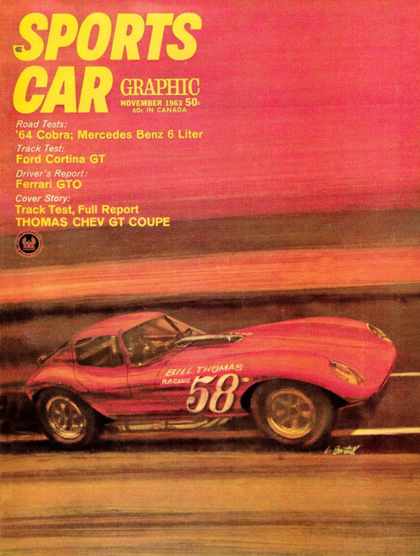 Sports Car Graphic Nov November 1963