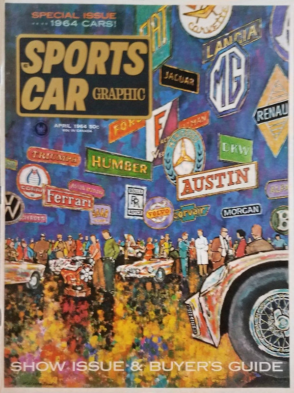 Sports Car Graphic Apr April 1964 
