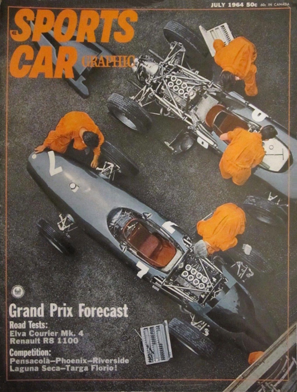 Sports Car Graphic July 1964 