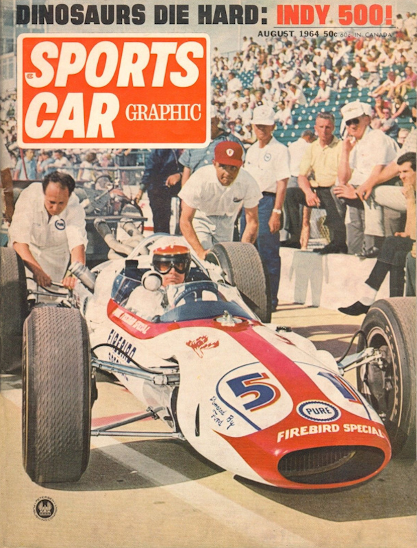 Sports Car Graphic Aug August 1964 