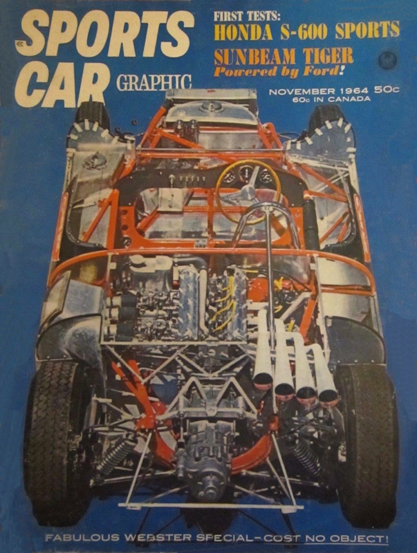 Sports Car Graphic Nov November 1964 