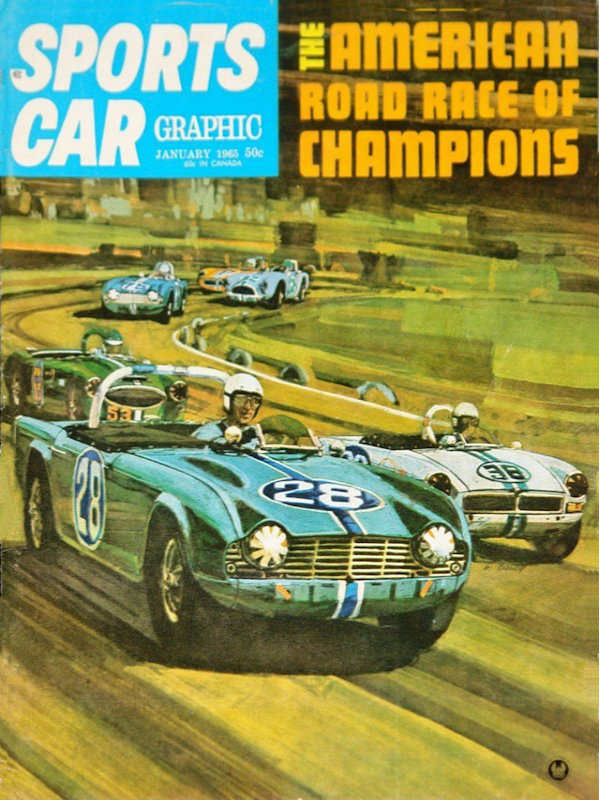 Sports Car Graphic Jan January 1965 