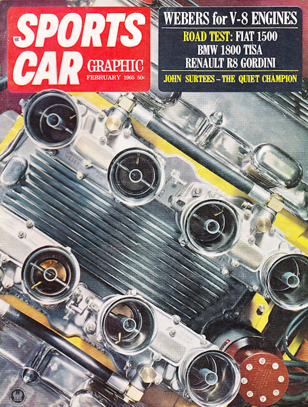 Sports Car Graphic Feb February 1965 