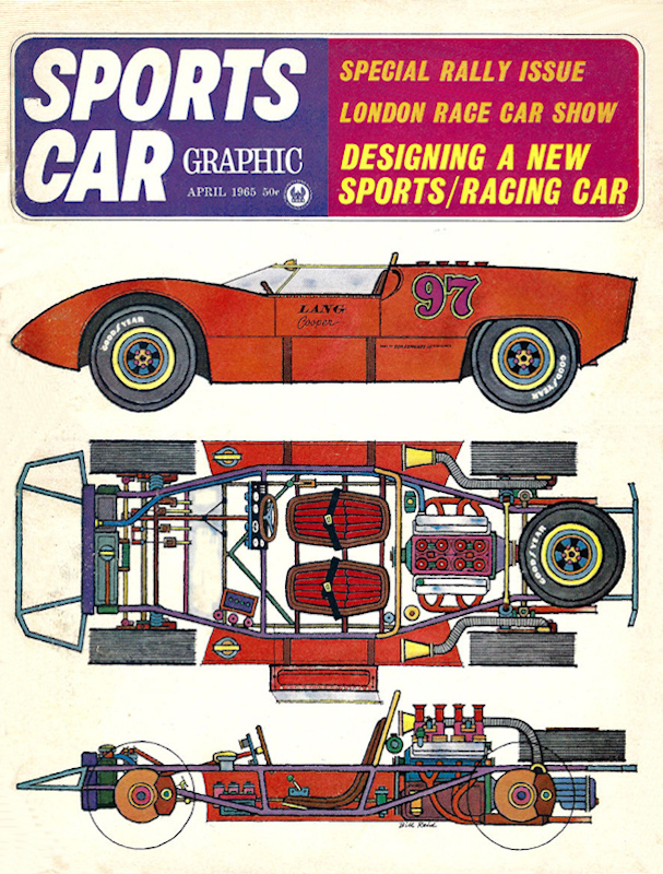 Sports Car Graphic Apr April 1965 