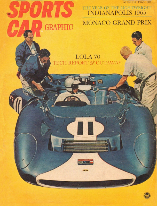 Sports Car Graphic Aug August 1965 