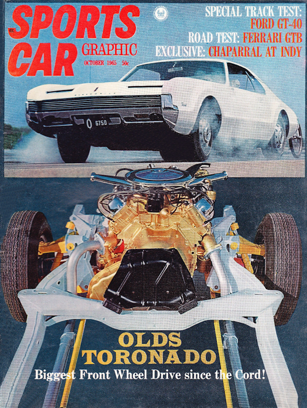 Sports Car Graphic Oct October 1965 