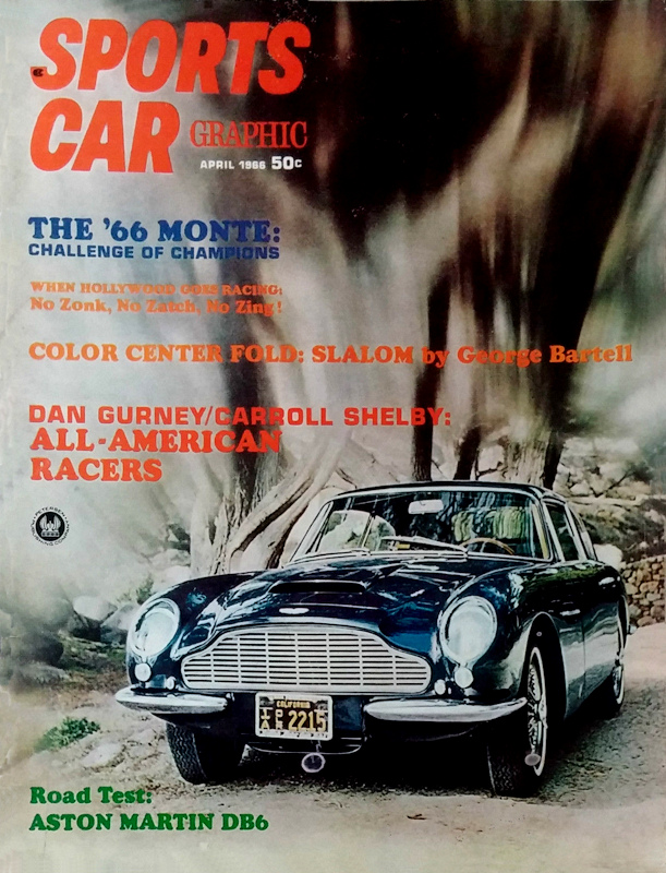 Sports Car Graphic Apr April 1966 