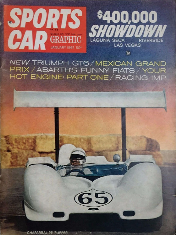 Sports Car Graphic Jan January 1967 