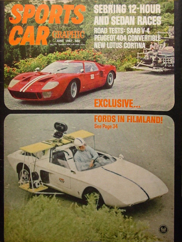 Sports Car Graphic June 1967 