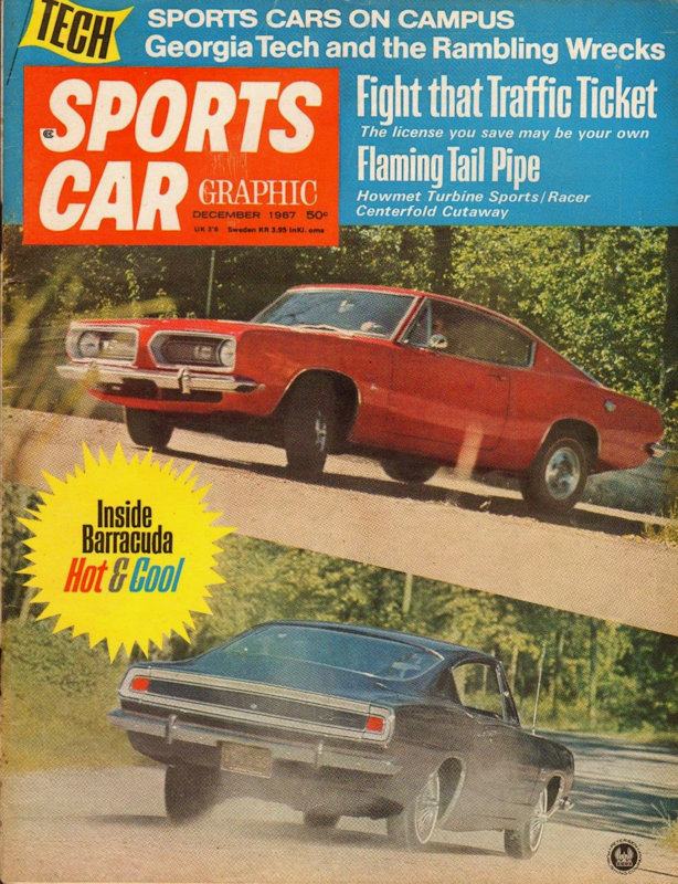Sports Car Graphic Dec December 1967 
