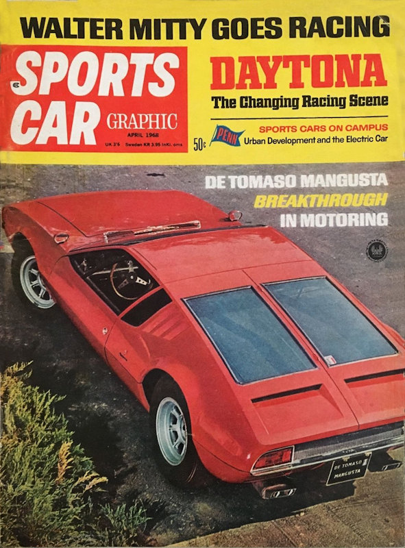 Sports Car Graphic Apr April 1968 