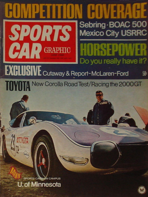 Sports Car Graphic June 1968 