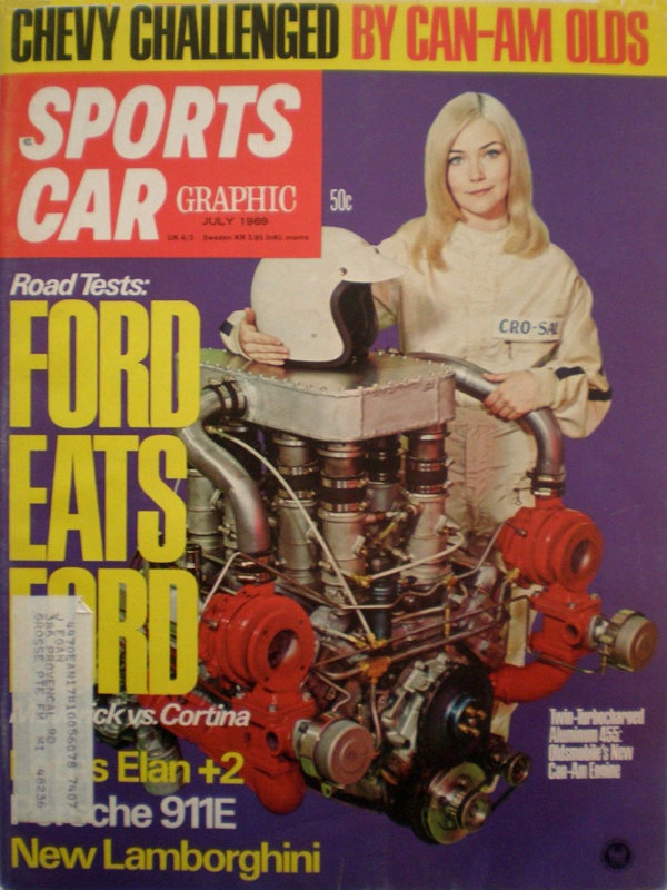 Sports Car Graphic July 1969 
