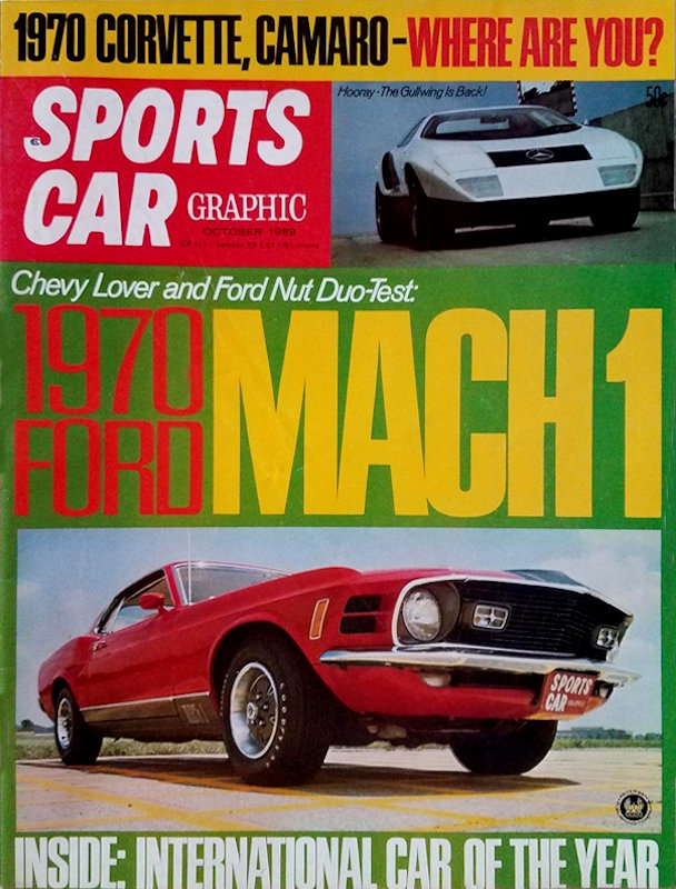 Sports Car Graphic Oct October 1969 