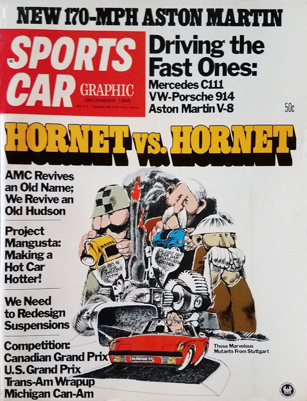 Sports Car Graphic Dec December 1969 