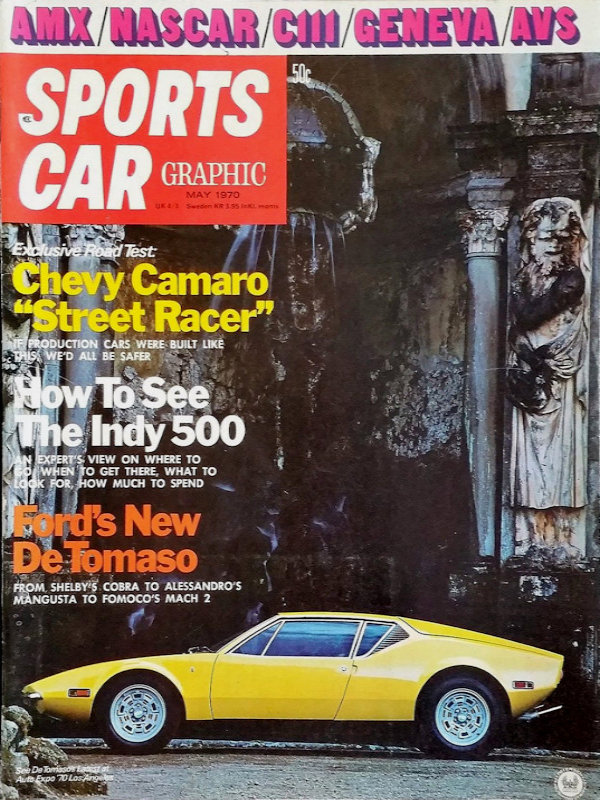Sports Car Graphic May 1970 