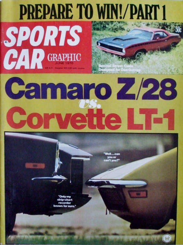 Sports Car Graphic June 1970 