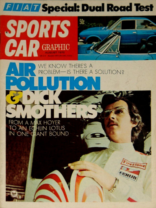 Sports Car Graphic Aug August 1970 