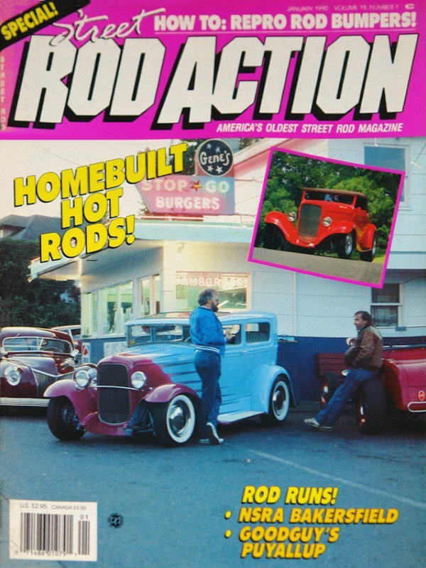 Street Rod Action Jan January 1990 