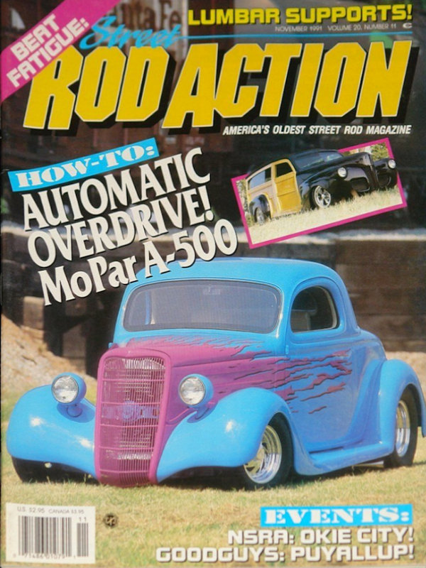 Street Rod Action Nov November 1991 
