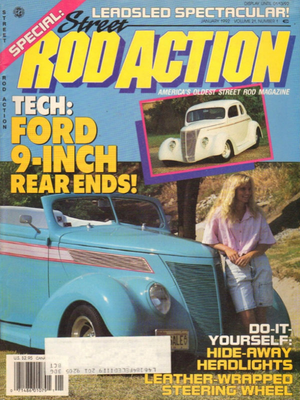 Street Rod Action Jan January 1992 