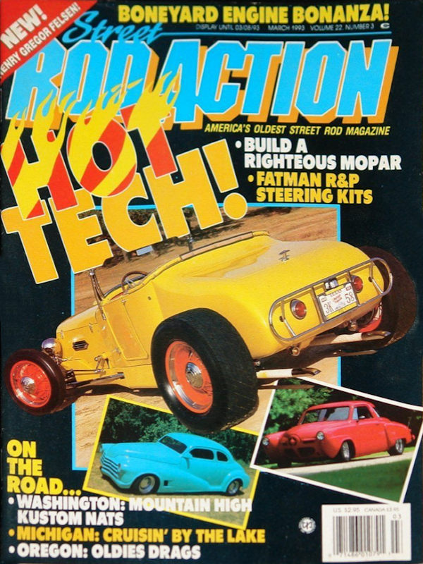 Street Rod Action Mar March 1993 